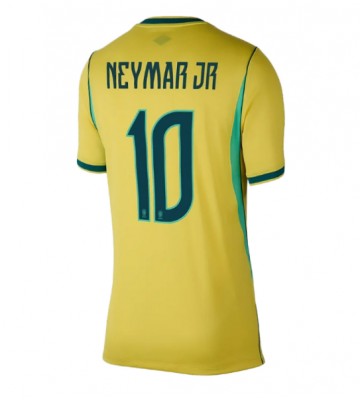 Brasilien Neymar Jr #10 Replika Hemmatröja Damer VM 2026 Kortärmad
